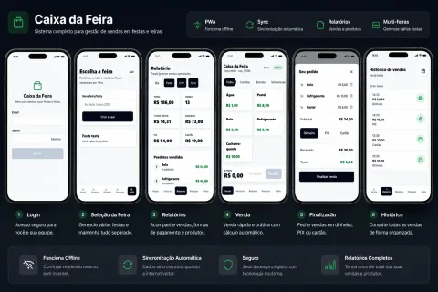 Sistema de Controle de Vendas para Feira